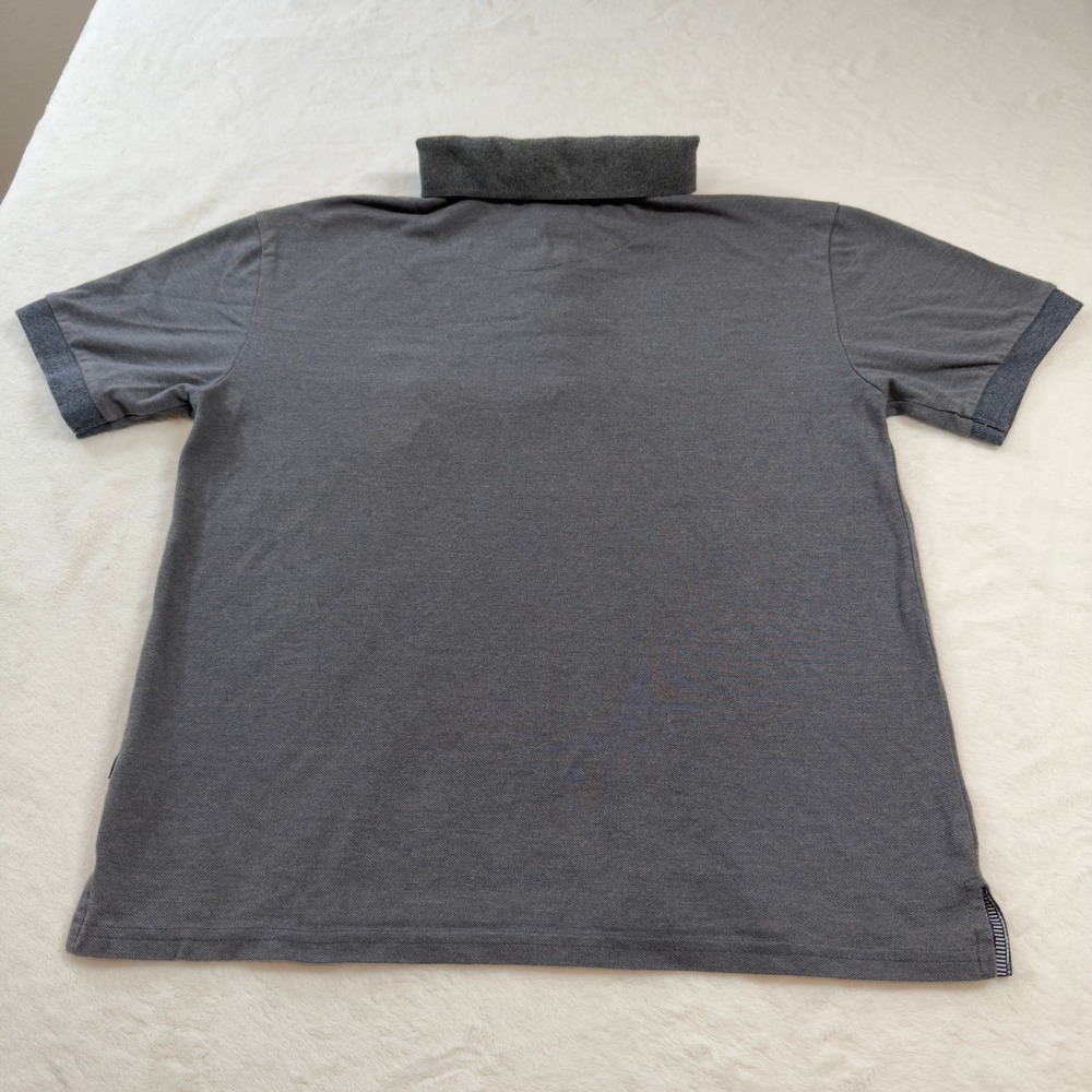 Polo Ralph Lauren Big Pony Polo Mens Medium Grey Good Custom Slim Fit Cotton - Picture 6 of 10